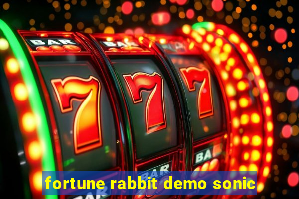 fortune rabbit demo sonic